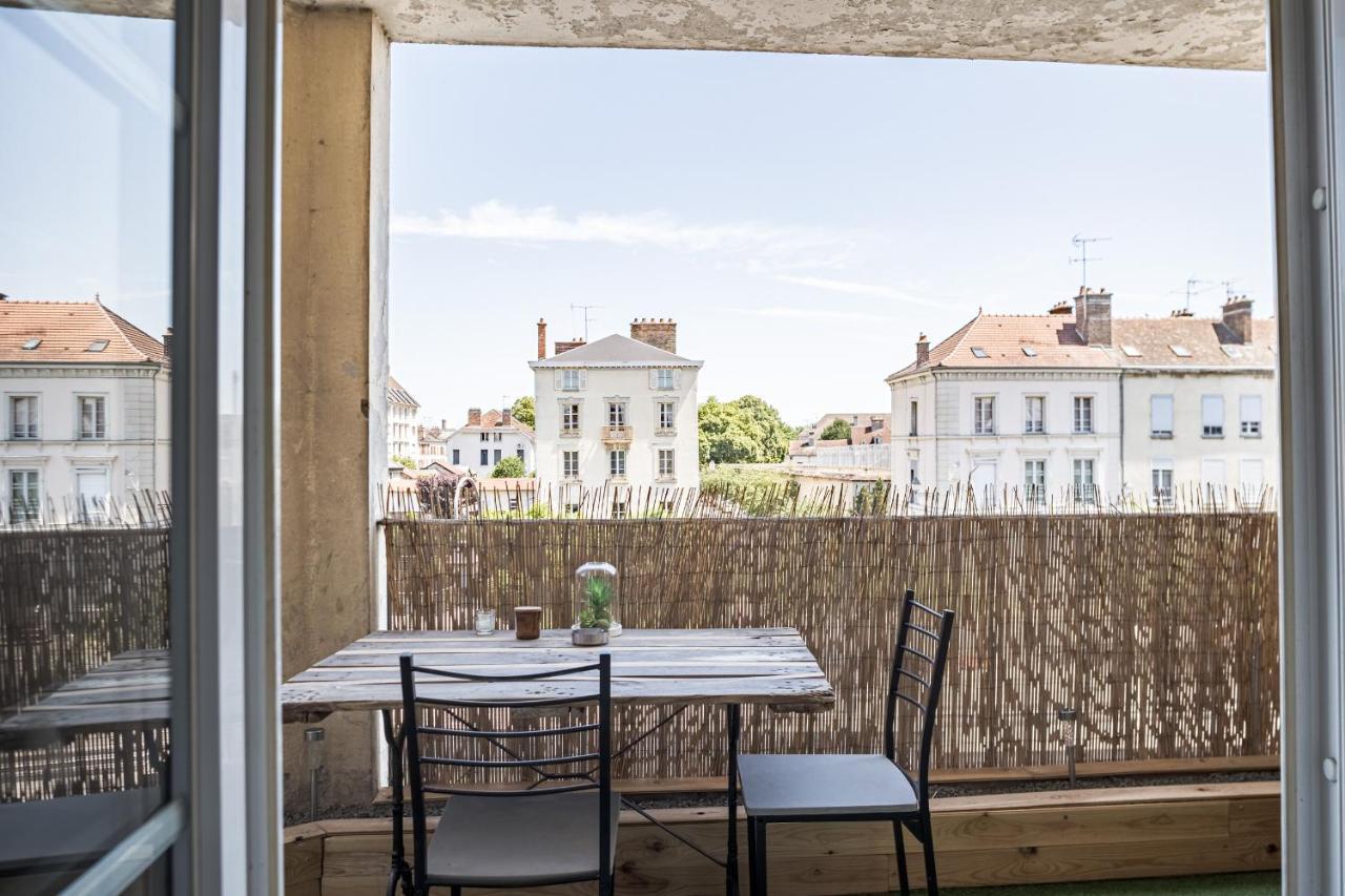 Studio De La Seine - Balcon - Hypercentre - Parking Inclus Daire Troyes Dış mekan fotoğraf